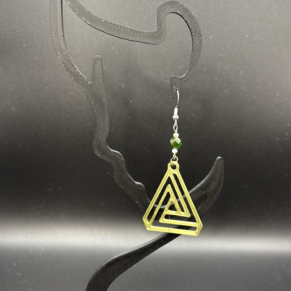 Geometric Earrings - Picture 5 of 5